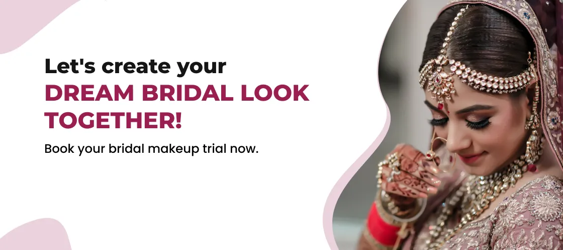 bridal makeup service at home